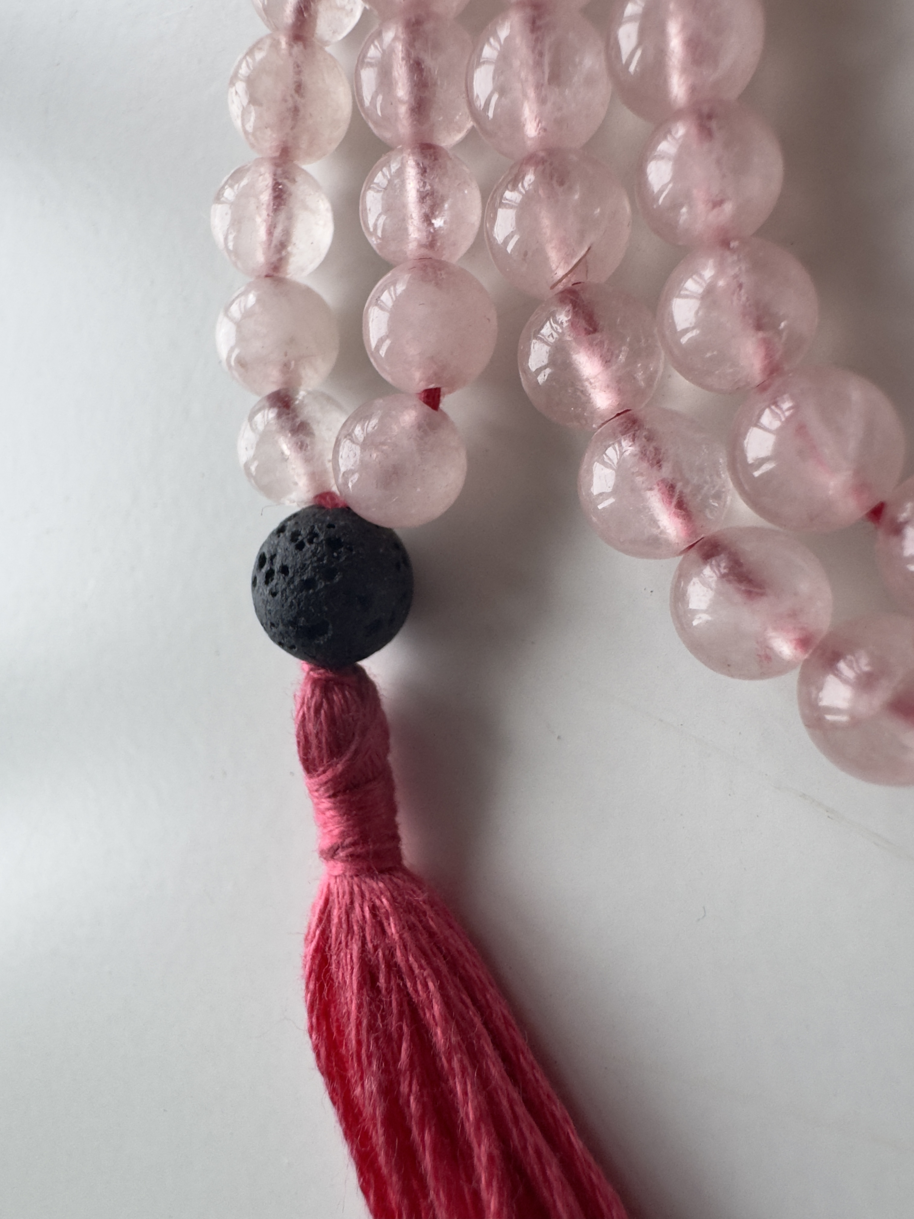 Tender Verse — Rose Quartz Mala