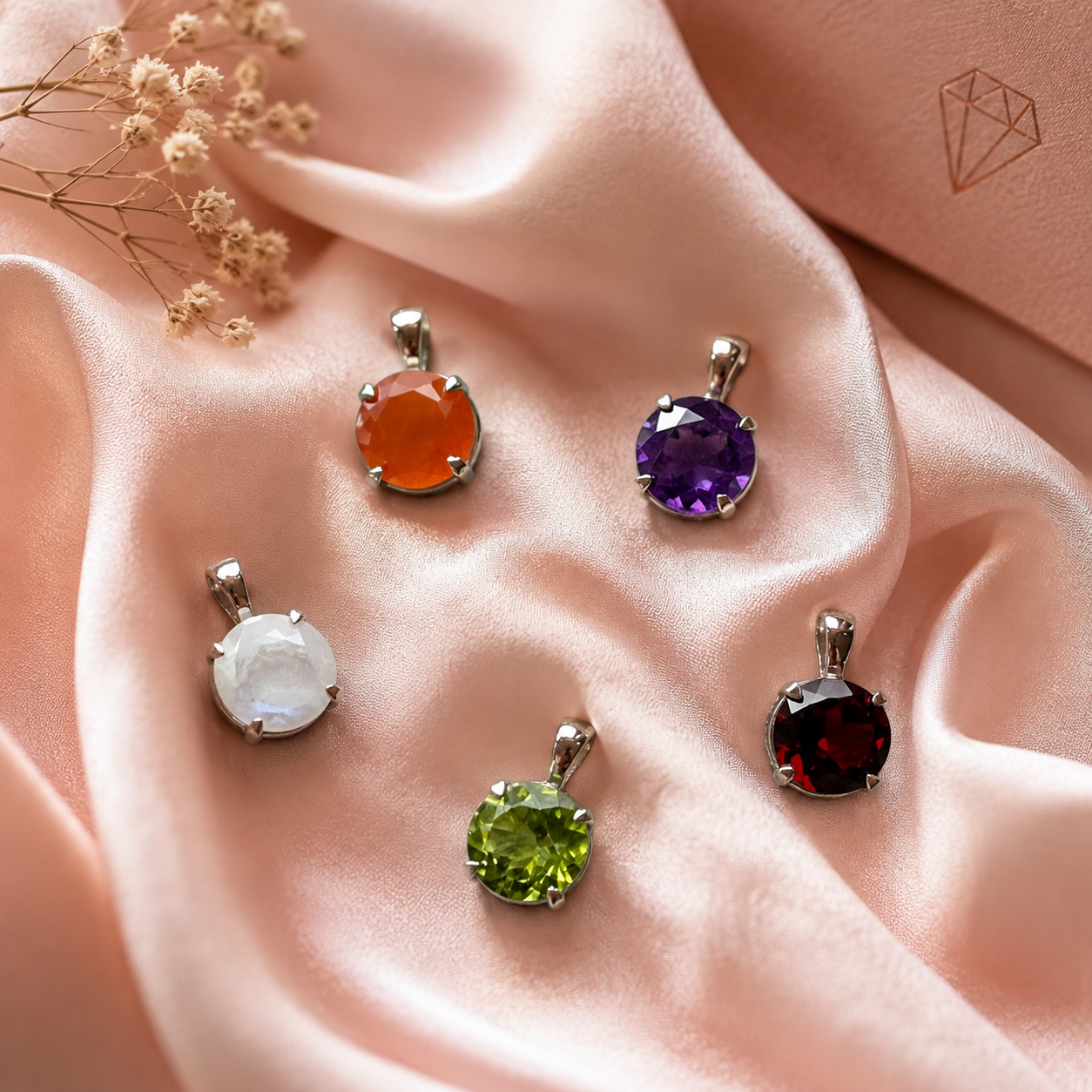 Layered gold necklaces