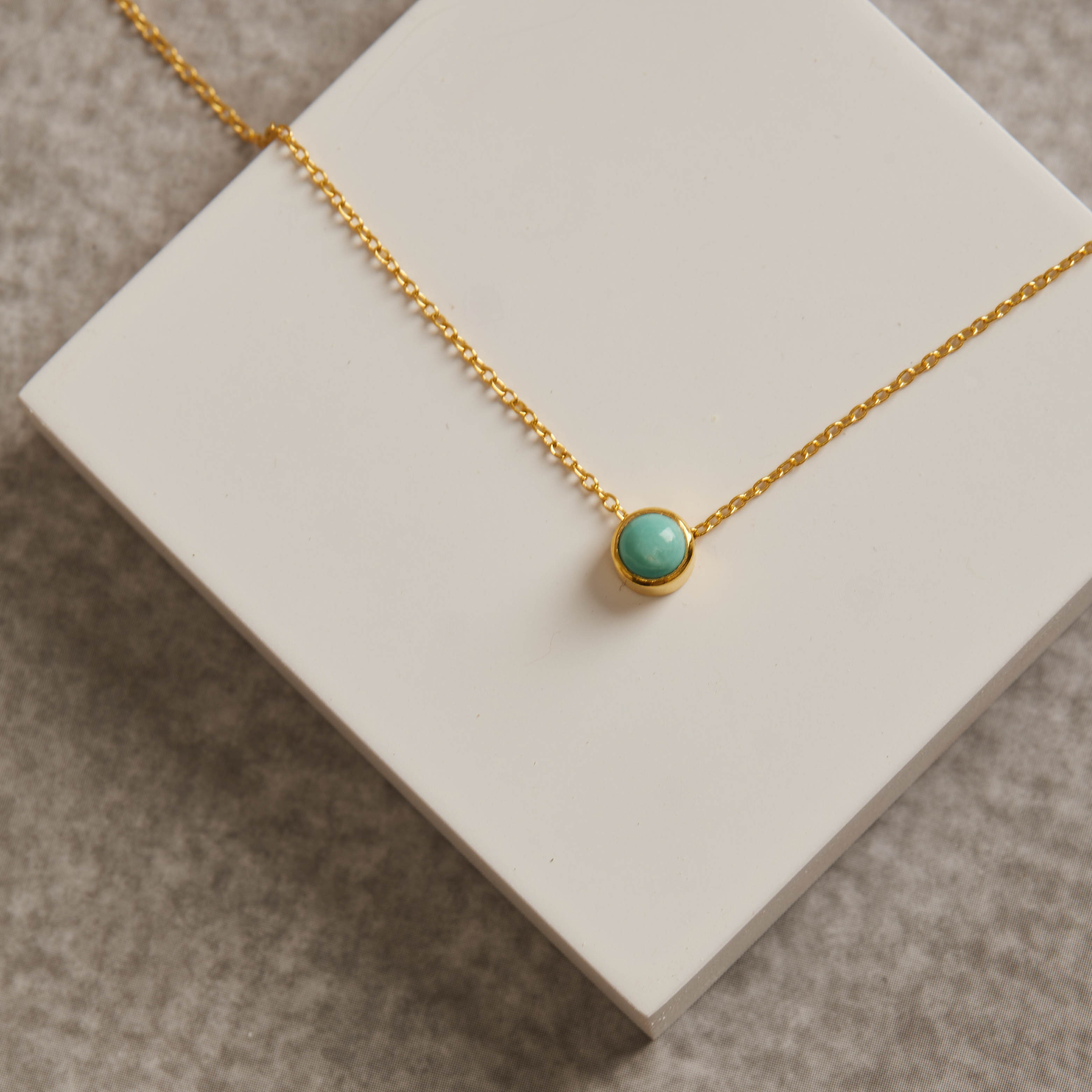 Gentle Tide — Turquoise Necklace
